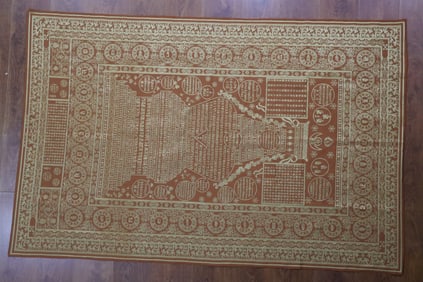 Silk Buddhist Sutras Pattern Embroidery
