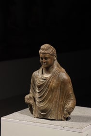 Stone Gandhara Figure
