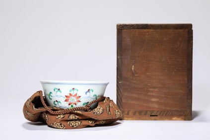 A Doucai 'Lotus' Cup