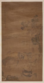 Zhao Yong (1289-1360), attributed to, Eight Steeds