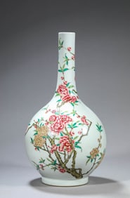A Famille-Rose 'Floral Prosperity' Vase