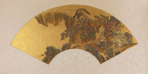 Qiu Ying (1494-1552), attributed to, Fan Painting
