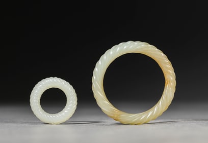 A Group of Jade Rings