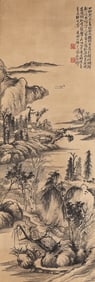 Shitao (1642-1707), attributed to, Landscape