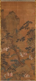 Liu Songnian (act. 1190-1230), attributed to, Figure Narrative