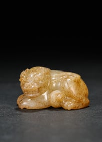 A Jade Auspicious Beast