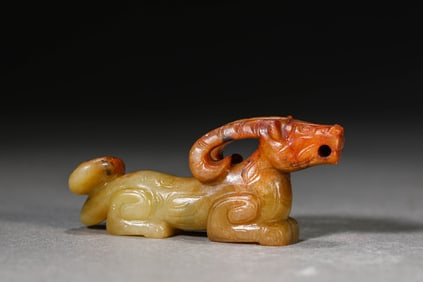 A Jade Auspicious Beast