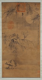Emperor Gaozong (1711-1799), attributed to, Five Pure Things