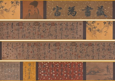 Li Bai (701-762), attributed to, Calligraphy Handscroll