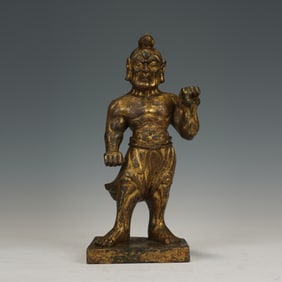 Gilt Bronze Buddha Figure