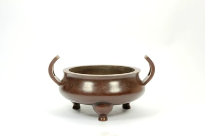 A INCENSE TRIPOD INCENSE BURNER