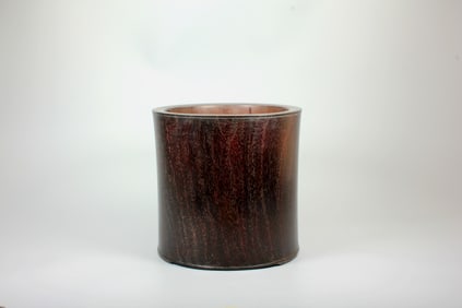A ZITAN BRUSHPOT