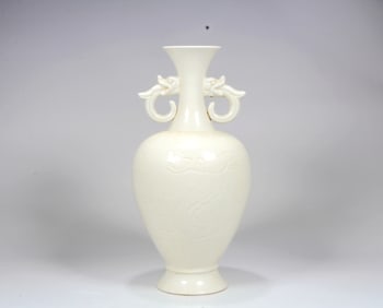 A DING 'DRAGON'VASE, SHANGSHIJU MARK