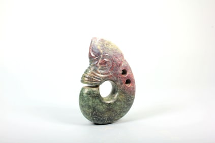 A JADE PIGGY DRAGON