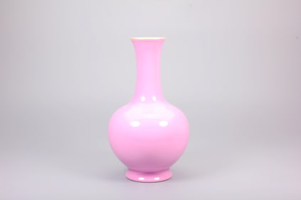 A RUBY-GLAZED VASE