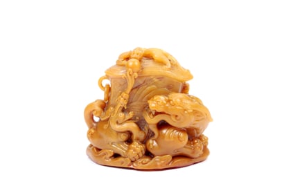 A TIANHUANG STONE 'DRAGON' SEAL