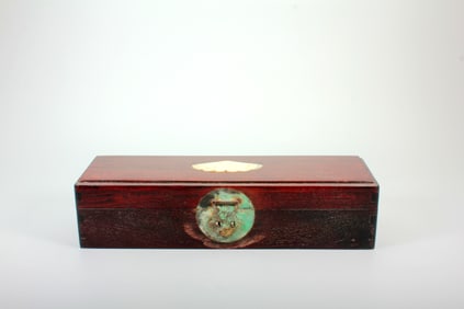 A BLUE-GROUND FAMILLE-ROSE 'CLOUD AND DRAGON' GLOBULAR VASE