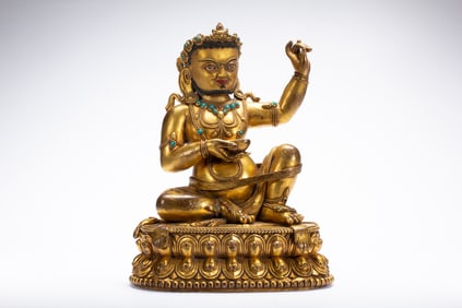 Gilt Bronze Buddha Figure