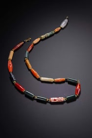 Agate Bead Necklace