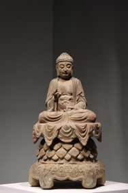 Stone Sakyamuni Figure