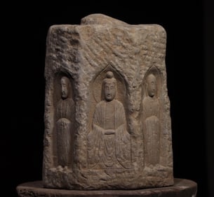 Stone Carved Buddha Figure