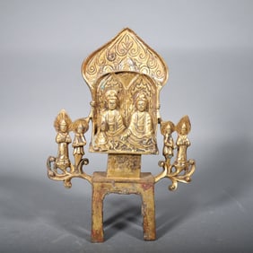 Gilt Bronze Buddha Figure