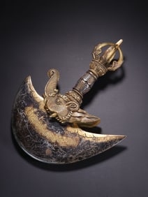 Gilt Bronze Vajra Figure