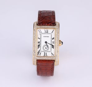 A Cartier Quartz Watch