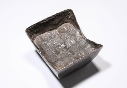 A Fifty-Tael Silver Ingot