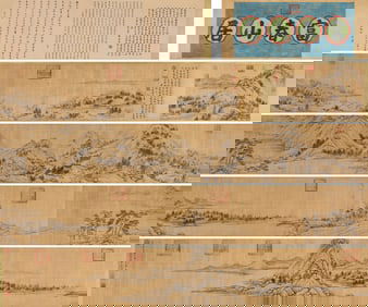 Wang Hui (1632-1717), attributed to, Dwelling in the Fuchun Mountains Handscroll