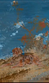 Giuseppe Castiglione (1688-1766), attributed to, Dog