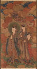 Lu Lengjia (act. 8th century), attributed to, Goddess of Mount Tai