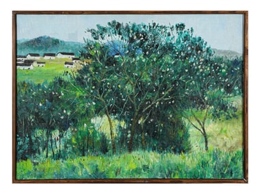 Wu Guanzhong (1919-2010), attributed to, Spring