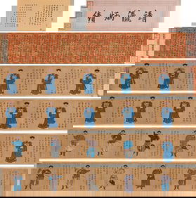 Imperial Brush, attributed to, Portraits of Twenty Meritorious Officials in the Pacification of