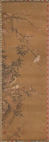 Qian Xuan (1235-1305), attributed to, Flower-and-Bird