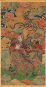 Wu Zongyuan (act. 11th century), attributed to, Heavenly King