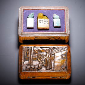 A GROUP OF TIANHUANG STONE SEALS