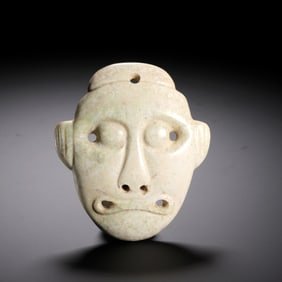 A ARCHAIC JADE MASK