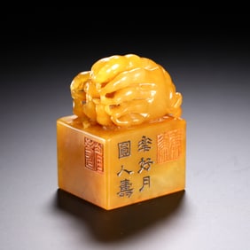 A TIANHUANG STONE "BUDDHA'S HAND" SEAL