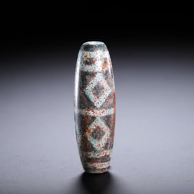 A TIBETAN TIANZHU BEAD