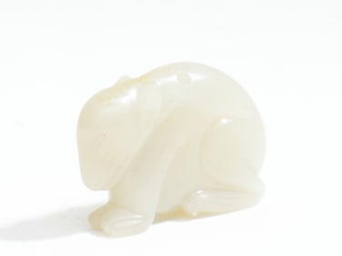 A HETIAN JADE BEAST