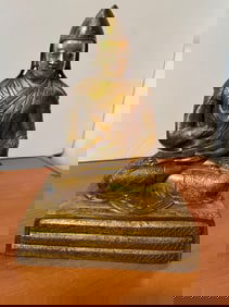 Gilt Bronze Buddha Monster Figure