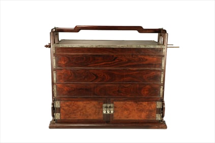 Huanghuali Wood Food Tray Box