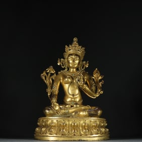 Gilt Bronze Tara Figure