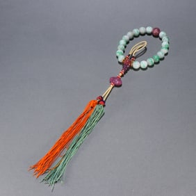 Jadeite Bead Bracelet