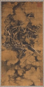 Chen Rong (act. 13th century), attributed to, Ink Dragon