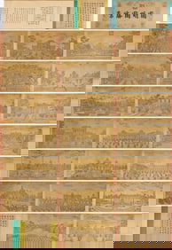 Giuseppe Castiglione (1688-1766), attributed to, Scenic Views of the Western-Style Pavilions in