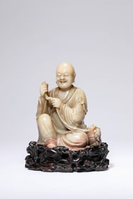 A Shoushan Stone Arhat