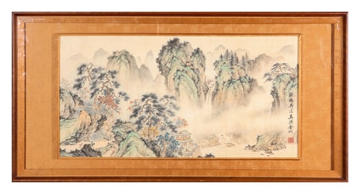Jin Cheng (1878-1926), attributed to, Landscape