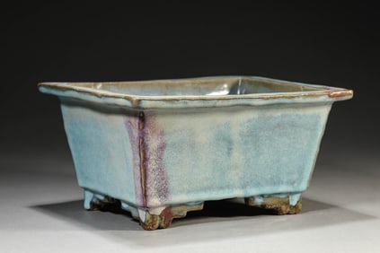 A Jun-Type 'Red-Splashed' Basin